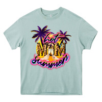 Arona Hot mom summer mother' say Heavy Core Tee - HowdyJamesFarm