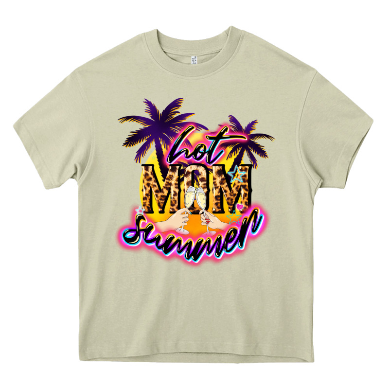 Hot Mom Summer Mother' Say Heavy Core Tee by HowdyJamesFarm | Teevron