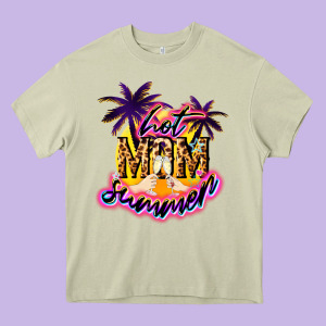 Hot Mom Summer Mother' Say Heavy Core Tee Designed By Howdyjamesfarm