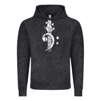 Vintage Black musical guitar bass Vintage Hoodie - artisFamous