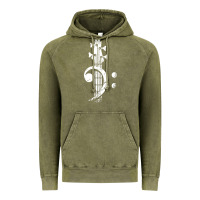 Vintage Olive musical guitar bass Vintage Hoodie - artisFamous