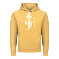 Vintage Mustard musical guitar bass Vintage Hoodie - artisFamous