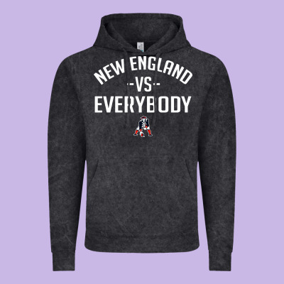 New England Everybody Vintage Hoodie Designed By Artisfamous