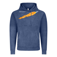 Vintage Denim SpaceX Rocket Vintage Hoodie - artisFamous