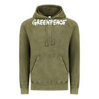 Vintage Olive Greenpeace Vintage Hoodie - artisFamous