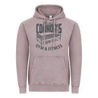 Vintage Zinc Sarah Connor's Club - Gym & Fitness Vintage Hoodie - artisFamous