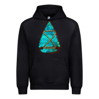 Black turquoise arrowhead Urban Hoodie - Jasminsmagicworld