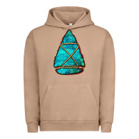 Pigment Burro turquoise arrowhead Urban Hoodie - Jasminsmagicworld