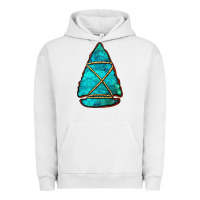 Pigment Lunar Rock turquoise arrowhead Urban Hoodie - Jasminsmagicworld