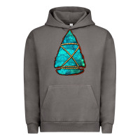 Pigment Tornado turquoise arrowhead Urban Hoodie - Jasminsmagicworld