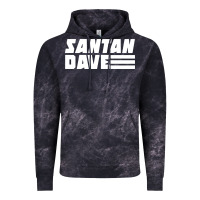 Cloud Black Santan Dave Vintage Hoodie - artisFamous