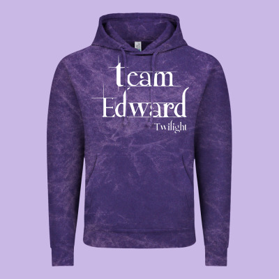 Team Edward Twilight Vintage Hoodie Designed By Artisfamous