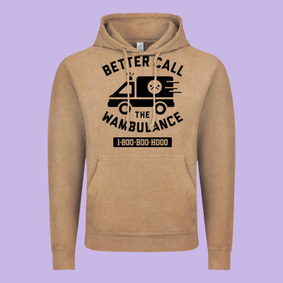 Wambulance Vintage Hoodie Designed By Artisfamous