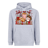 Heather Grey take me out to the ball game baseball Heavyweight Hoodie - Jasminsmagicworld