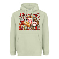 Matcha take me out to the ball game baseball Heavyweight Hoodie - Jasminsmagicworld