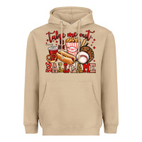 Mushroom take me out to the ball game baseball Heavyweight Hoodie - Jasminsmagicworld