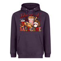 Plum take me out to the ball game baseball Heavyweight Hoodie - Jasminsmagicworld