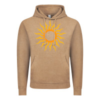 Vintage Coffee tribal sun Vintage Hoodie - artisFamous