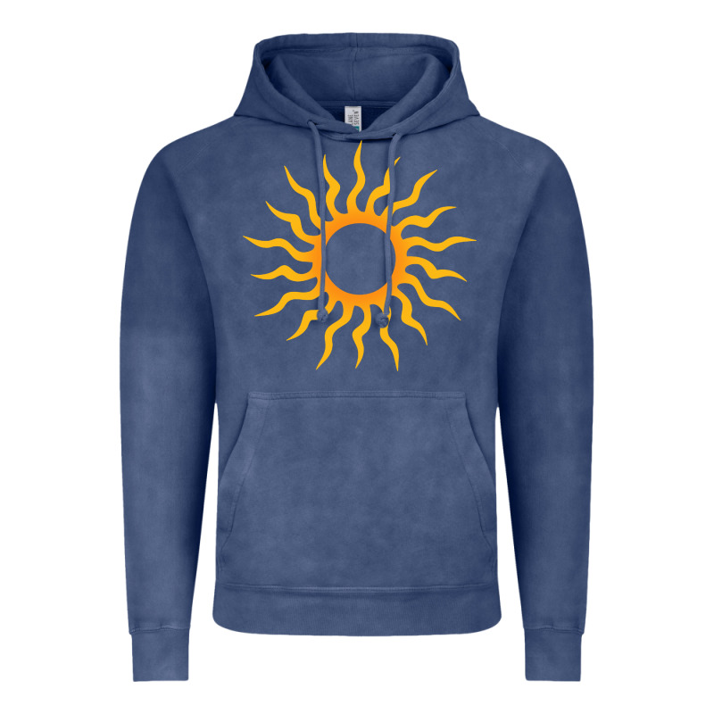 Tribal Sun Vintage Hoodie by artisFamous | Teevron