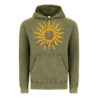 Vintage Olive tribal sun Vintage Hoodie - artisFamous