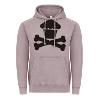 Vintage Zinc johnny cupcakes funny skull Vintage Hoodie - artisFamous