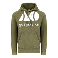 Vintage Olive Australian Open Vintage Hoodie - artisFamous