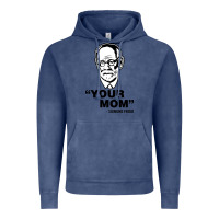 Vintage Denim your mom  Sigmund Freud Vintage Hoodie - artisFamous