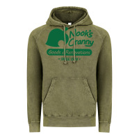 Vintage Olive Nook's Cranny Vintage Hoodie - artisFamous