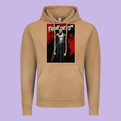 Friday The 13th Jason Drip Vintage Hoodie Designed By Artisfamous