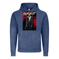 Vintage Denim friday the 13th jason drip Vintage Hoodie - artisFamous