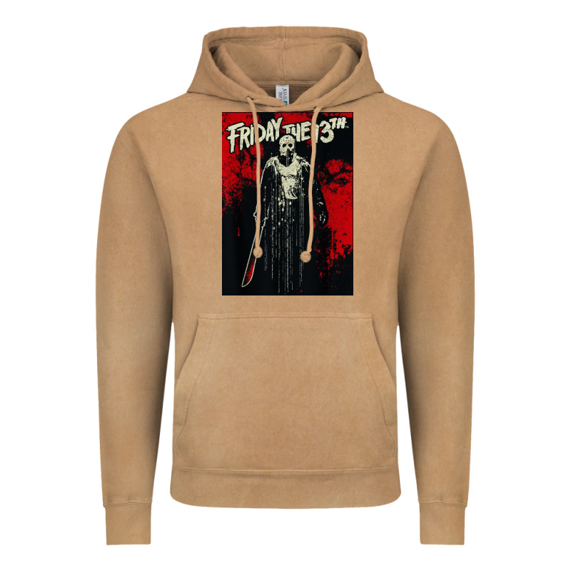 Friday The 13th Jason Drip Vintage Hoodie by artisFamous | Teevron