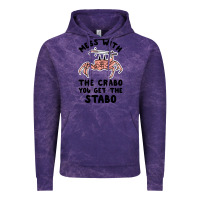 Cloud Purple mess with the crabo you get the stabo Vintage Hoodie - artisFamous