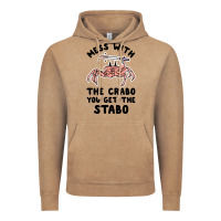 Vintage Coffee mess with the crabo you get the stabo Vintage Hoodie - artisFamous