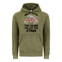 Vintage Olive mess with the crabo you get the stabo Vintage Hoodie - artisFamous