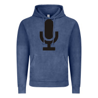Vintage Denim microphone funny music Vintage Hoodie - artisFamous