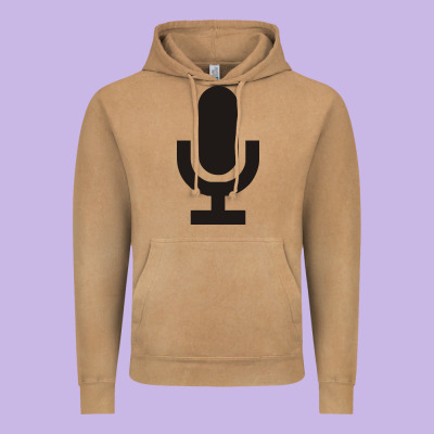 Microphone Funny Music Vintage Hoodie Designed By Artisfamous