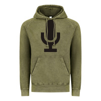 Vintage Olive microphone funny music Vintage Hoodie - artisFamous