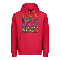 Cardinal husband daddy protector hero Premium Hoodie - Artiststas