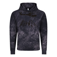 Cloud Black mountain rescue helicopter funny Vintage Hoodie - artisFamous