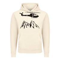 Vintage Artic mountain rescue helicopter funny Vintage Hoodie - artisFamous