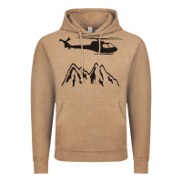Vintage Coffee mountain rescue helicopter funny Vintage Hoodie - artisFamous