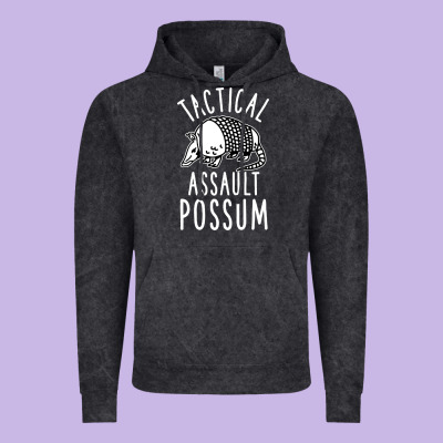 Tactical Assault Possum Vintage Hoodie Designed By Artisfamous