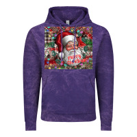 Cloud Purple merry christmas Vintage Hoodie - CowhideDigitalArt