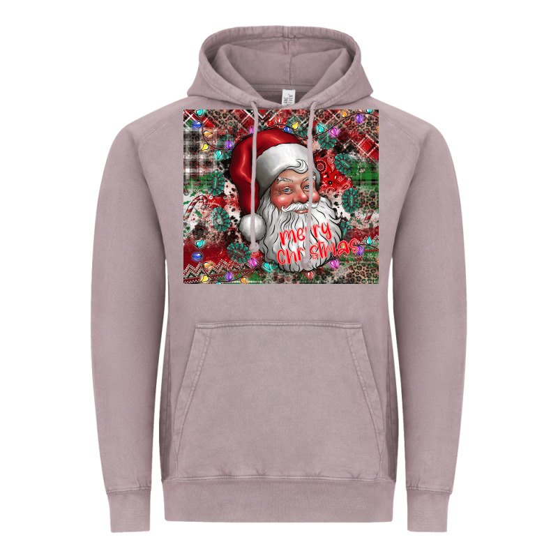 Merry Christmas Vintage Hoodie by CowhideDigitalArt | Teevron