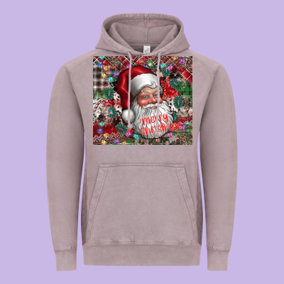 Merry Christmas Vintage Hoodie Designed By Cowhidedigitalart
