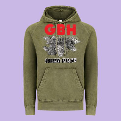 Charged G.b.h Vintage Hoodie Designed By Artisfamous