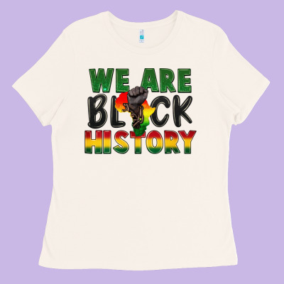 We Are Black History Ladies Tee Designed By Fadigitalartstudio