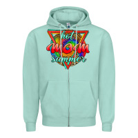 Hot Mom Summer Zipper Hoodie | Teevron