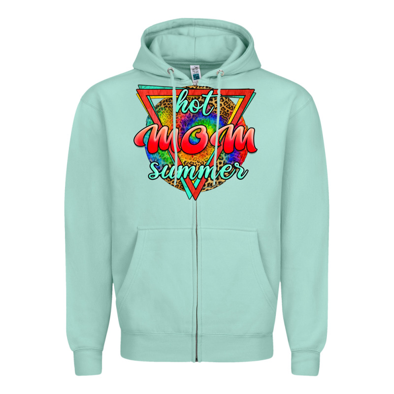 Hot Mom Summer Zipper Hoodie by JahusDesignShop | Teevron