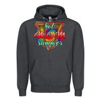 Smoke hot mom summer Zipper Hoodie - JahusDesignShop